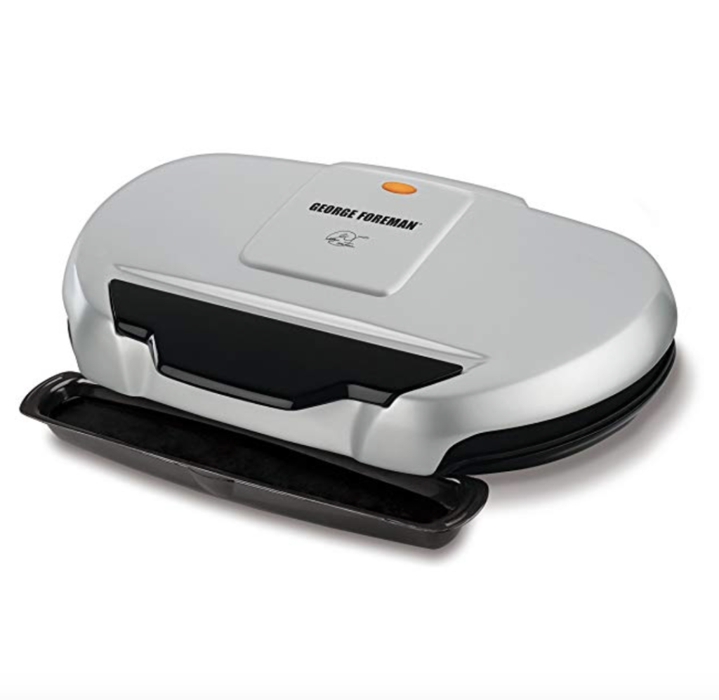 George Foreman 9-Serving Classic Plate Electric Grill and Panini Press