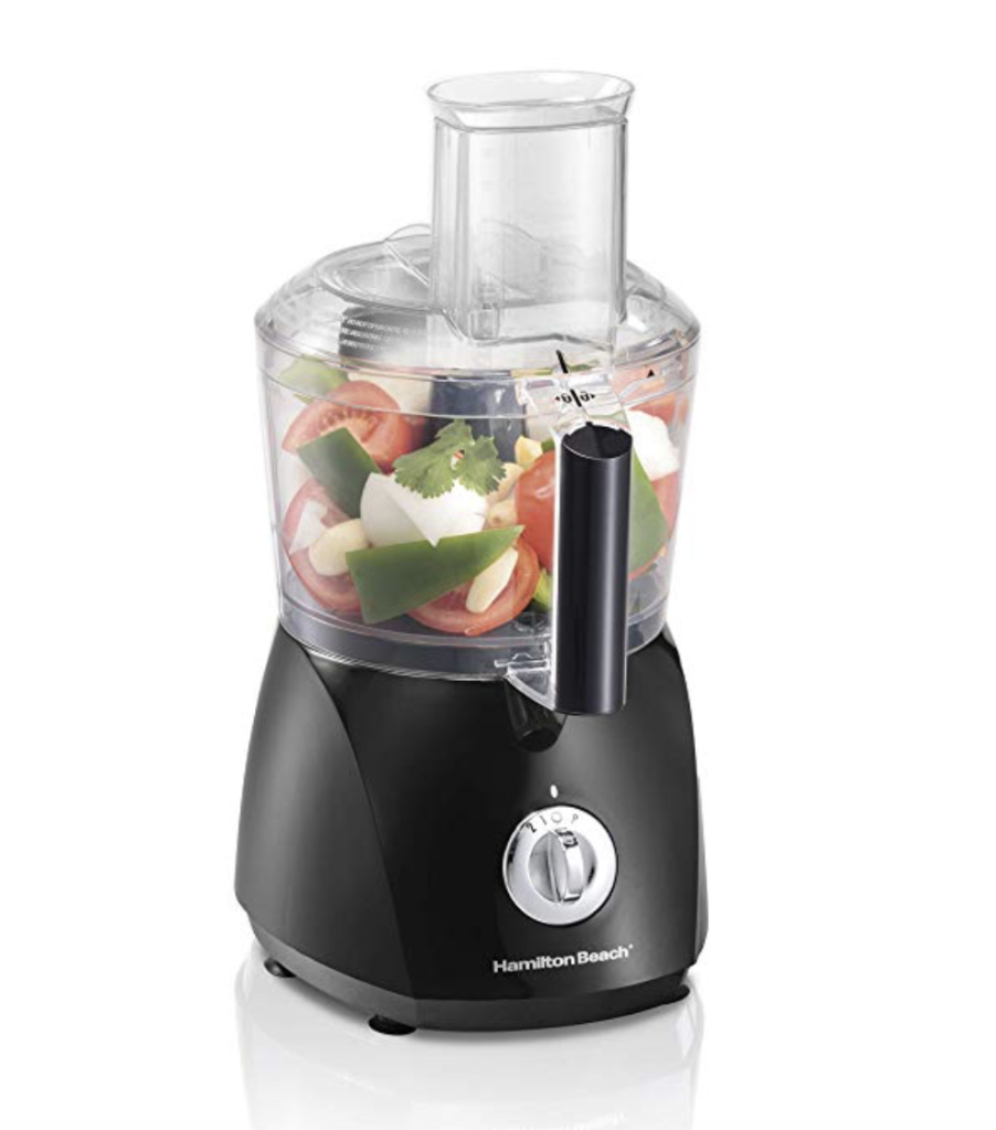 Hamilton Beach ChefPrep 10-Cup Food Processor & Vegetable Chopper with 6 Functions to Chop, Puree, Shred, Slice and Crinkle Cut